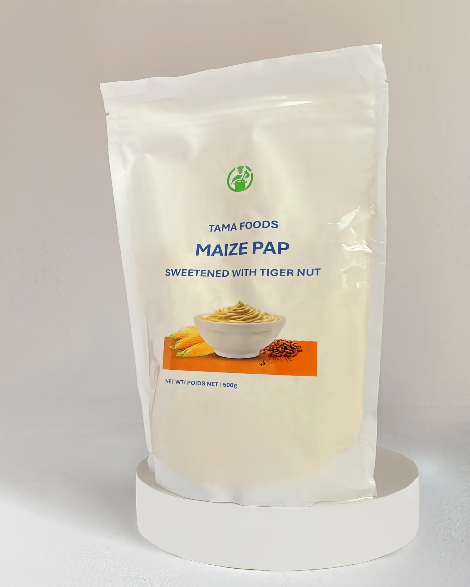 TAMA Foods Maize Pap, Sweetened with Tiger Nut